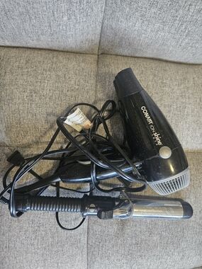 Conair 1875 Hair Dryer and Curling Iron Set